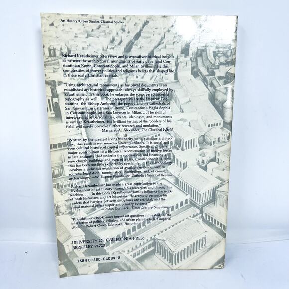 Three Christian Capitals Topography Politics Paperback Book 1983 VTG Rare - Picture 6 of 9